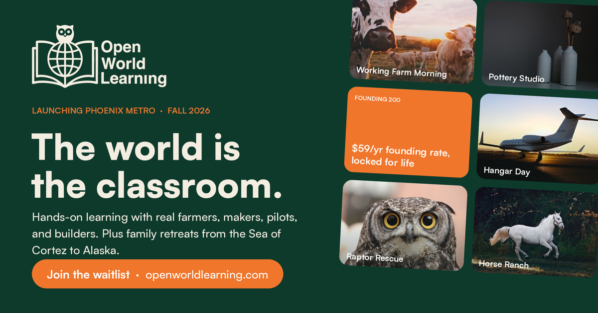 Open World Learning · The World Is the Classroom